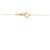 Autre Marque Au750 Diamant Halskette Golden - Ansicht 5