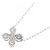 Autre Marque Collana in oro bianco e diamanti Au750 Argento - vista 3
