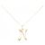 Autre Marque Collana Iniziale N in Au750 D'oro