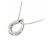 Autre Marque Collana di Diamanti Pt900 Pt850 Argento - vista 4
