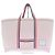 Borsa tote Thom Browne bianca in tela Bianco