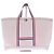 Borsa tote Thom Browne bianca in tela Bianco - vista 3