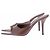 Autre Marque Braune Mules mit Absatz - Ansicht 5