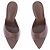 Autre Marque Braune Mules mit Absatz - Ansicht 6