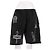 Off White Shorts Schwarz Polyester L