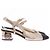 Sandali Slingback Chanel Oro Pelle 39.5 D'oro - vista 4
