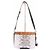 Bolsa de mão Alexander Wang em couro de crocodilo bege - vista 2
