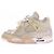 Autre Marque Nike x Off-White Air Jordan 4 Retro Pelle Bianca Bianco - vista 2