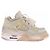 Autre Marque Nike x Off-White Air Jordan 4 Retro Pelle Bianca Bianco - vista 3