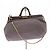 Borsa a mano Marc Jacobs in pelle grigia Grigio - vista 2