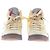 Autre Marque Nike x Off White Air Jordan 5 Sneaker Weiß Leder - Ansicht 4