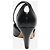 Autre Marque Schwarze Victoria Lederpumps - Größe EU 42 - Ansicht 3