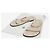 Totême Sandali in pelle crema - taglia EU 39 Crudo - vista 7