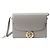 Gucci Borsa anello GG torchon in pelle grigia Grigio