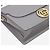 Gucci Borsa anello GG torchon in pelle grigia Grigio - vista 15