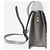 Gucci Borsa anello GG torchon in pelle grigia Grigio - vista 5