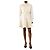 Alaïa Vestido camisero de popelina de algodón blanco - talla UK 12