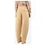 Autre Marque Plissierte Wollhose beige - Größe S - Ansicht 3
