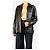 Autre Marque Schwarze Lederjacke mit Reißverschluss - Größe UK 10 - Ansicht 4