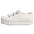 Céline Weiße Low-Top Canvas-Sneaker Jane - Größe EU 35