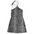 Vestido Mini Dolce & Gabbana Estampado de Leopardo Castaño Negro Blanco