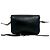 Céline Celine Vintage Logo Carriage Hardware Leder Schultertasche Schwarz - Ansicht 3