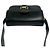 Céline Celine Vintage Logo Carriage Hardware Leder Schultertasche Schwarz - Ansicht 4