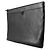 Pochette Louis Vuitton Monogram Shadow Discovery Clutch Bag Nero - vista 2