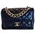 Chanel Classic Flap Borsa in Pelle Trapuntata Nera Nero