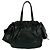 Mini borsa tote in vernice nera Prada Nero - vista 3