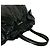 Mini borsa tote in vernice nera Prada Nero - vista 4