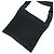 Mini borsa a tracolla in nylon Tessuto con logo Triangle Prada Nero - vista 3