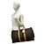 Louis Vuitton Keepall 45 Monogram Leather Boston Bag Marrone - vista 2