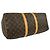 Louis Vuitton Keepall 45 Monogram Leather Boston Bag Marrone - vista 7