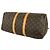 Louis Vuitton Keepall 45 Monogram Leather Boston Bag Marrone - vista 8
