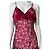 Autre Marque InWear Vestido Midi de Seda con Estampado Floral Rosa Roja - view 2