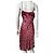 Autre Marque InWear Vestido Midi de Seda con Estampado Floral Rosa Roja - view 3