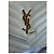 Saint Laurent Monogram Schultertasche Hellgrau - Ansicht 10