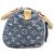 Borsa Louis Vuitton Monogram Denim Neo Speedy Blu - vista 4