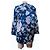 Autre Marque Le Sarte Pettegole Camicia Stampa Floreale Blu Bianco - vista 3