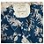 Autre Marque Le Sarte Pettegole Camicia Stampa Floreale Blu Bianco - vista 7