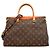 Borsa Louis Vuitton Monogram Pallas Marrone