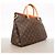 Borsa Louis Vuitton Monogram Pallas Marrone - vista 2