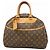 Borsa Louis Vuitton Monogram Deauville Marrone