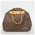 Borsa Louis Vuitton Monogram Deauville Marrone - vista 14