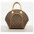 Borsa Louis Vuitton Monogram Ellipse MM Marrone - vista 10