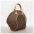 Borsa Louis Vuitton Monogram Ellipse MM Marrone - vista 2