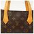 Borsa Louis Vuitton Monogram Wilshire PM Marrone - vista 10