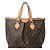 Borsa Louis Vuitton Monogram Palermo PM Marrone