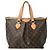 Borsa Louis Vuitton Monogram Palermo PM Marrone - vista 2